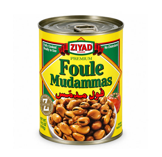 Ziyad Foule Mudammas fava beans can, 410 g